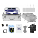 Newest Dual Ionic Detox Cleanse Spa Machine 3 In 1 upgrade 8 detox working modes