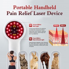 Portable Handheld Cold Laser Therapy Pain Relief Device Portable Handheld Co...