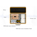 Newest Millimeter Wave Therapy Machine support Three Probes  for Cancer Diabetes Healing