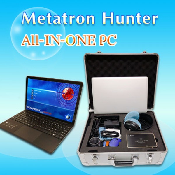 Metatron Hunter 4025 NLS Bioresonance Machine ALL-IN-ONE (AIO) Including Laptop